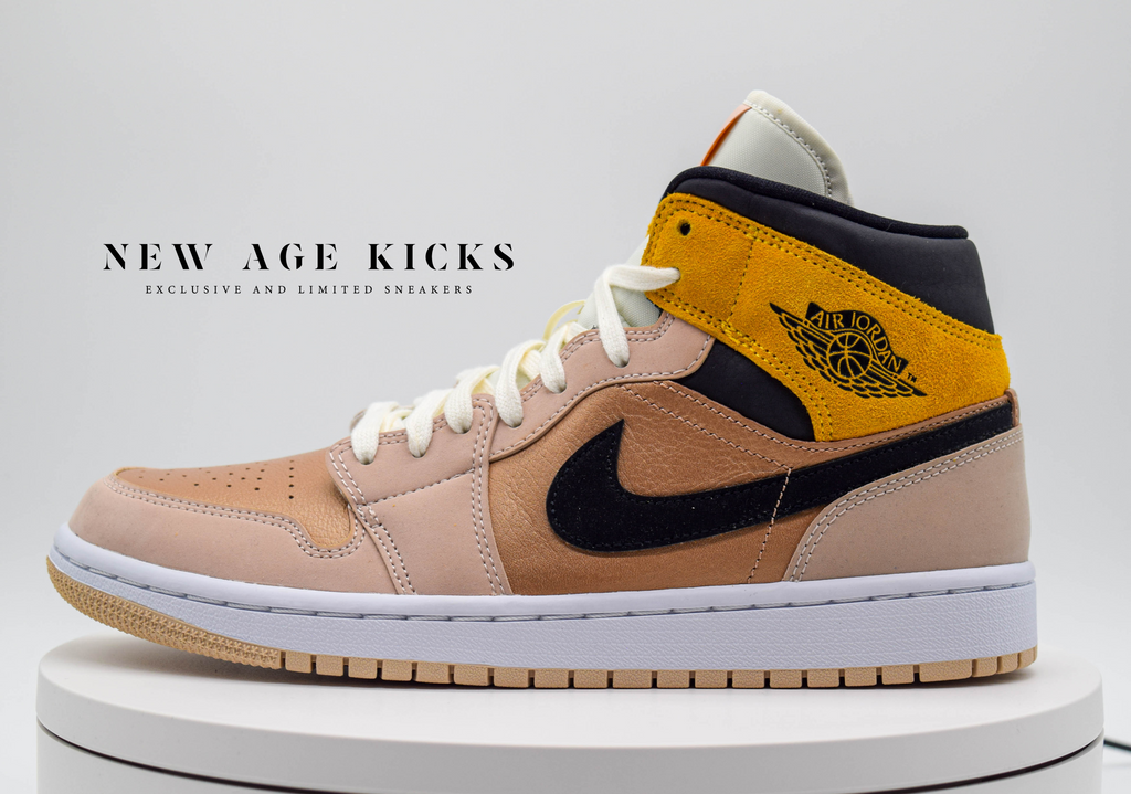 Air Jordan 1  Mid Particle Beige