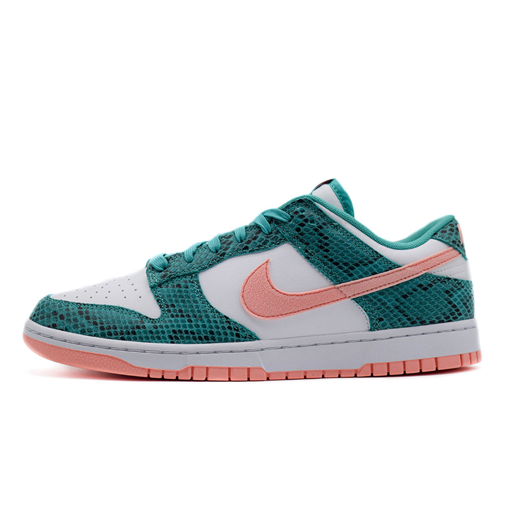 Nike Dunk Low Bleached Coral 'Washed Teal Snakeskin'